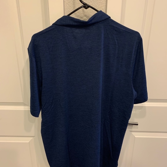 Travis Mathew Heather Navy Polo With Tags - Picture 4 of 5